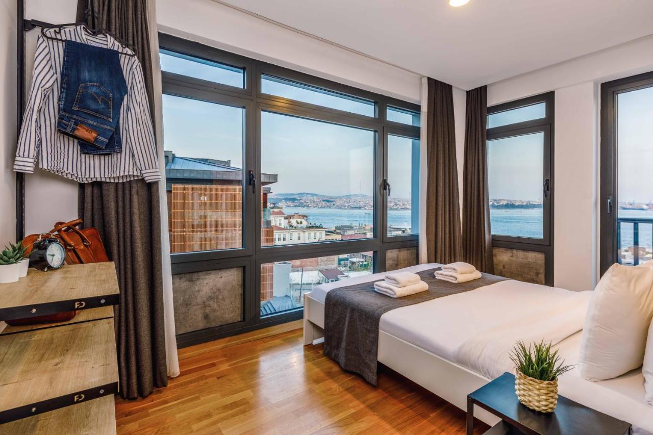 Monnas Bosphorus Lägenhet Istanbul Exteriör bild