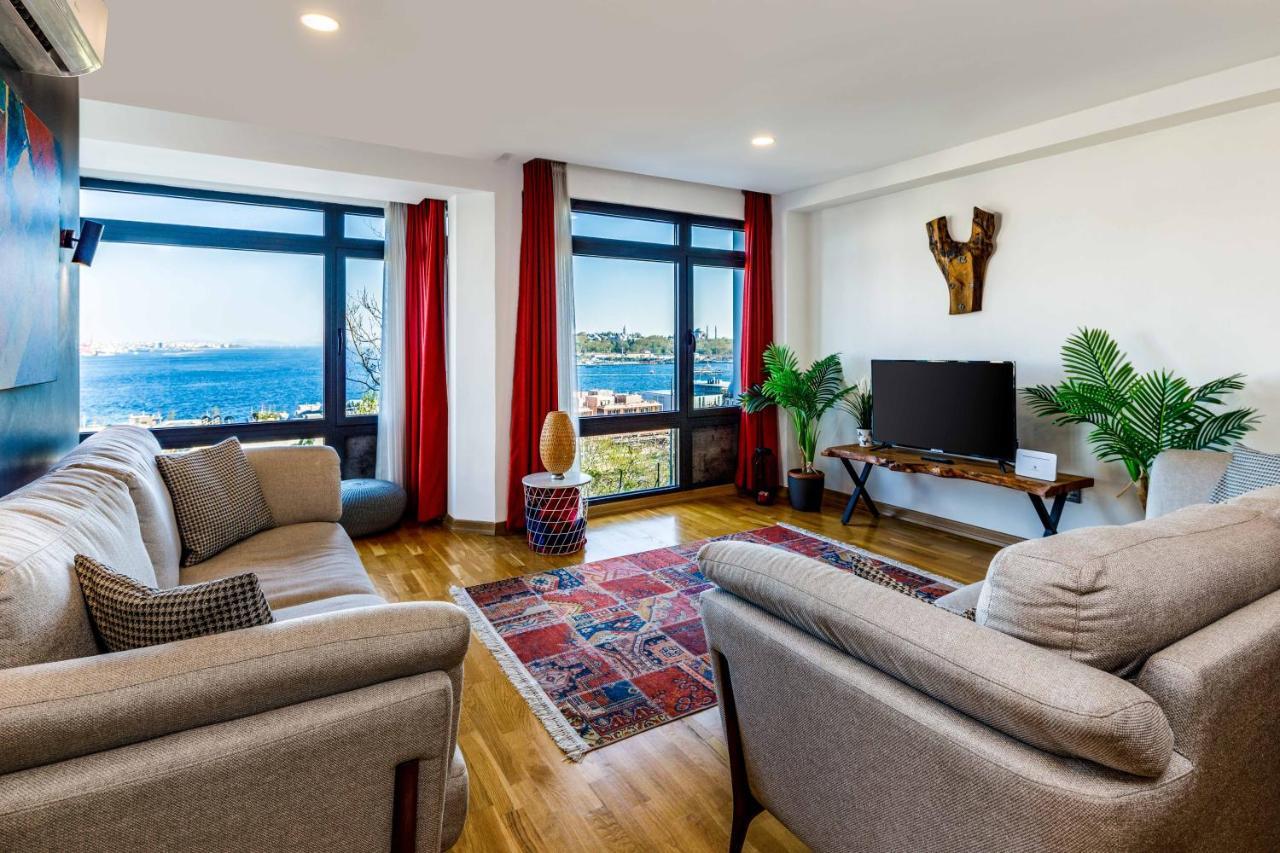 Monnas Bosphorus Lägenhet Istanbul Exteriör bild