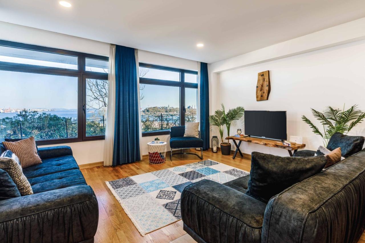 Monnas Bosphorus Lägenhet Istanbul Exteriör bild