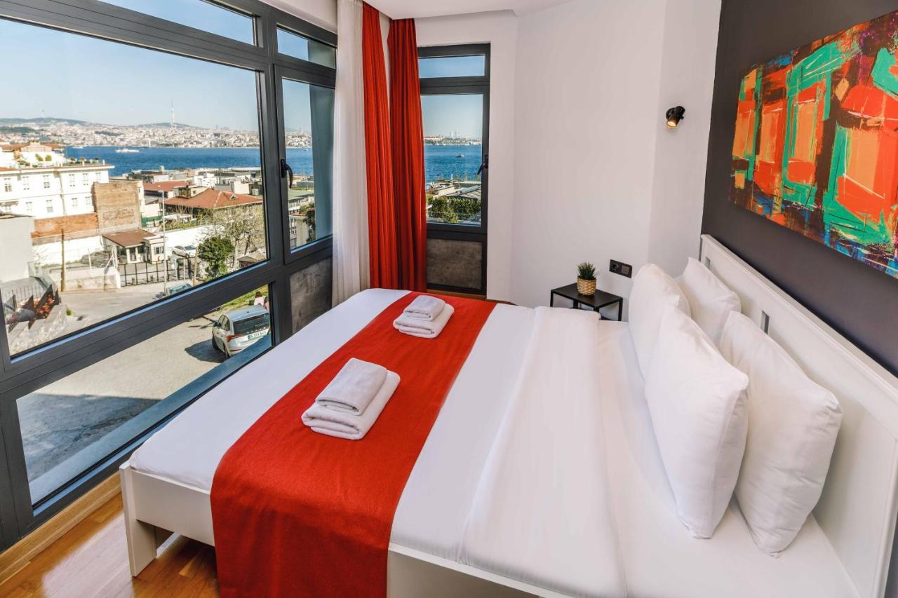 Monnas Bosphorus Lägenhet Istanbul Exteriör bild